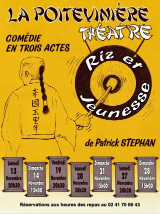 Affiche de la pièce Riz et jeunesse
