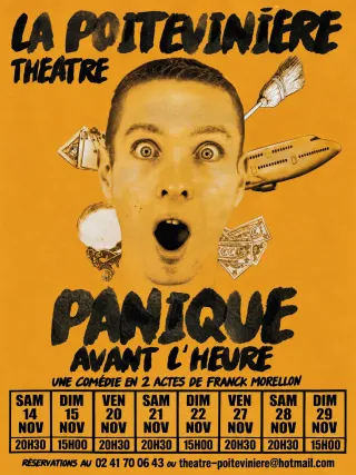 Affiche de la pièce Panique avant l'heure
